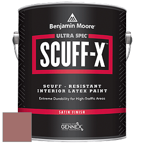 Benjamin Moore 486 Ultra Spec SCUFF-X Interior Satin Finish краска цвет 2092-40 Texas Rose