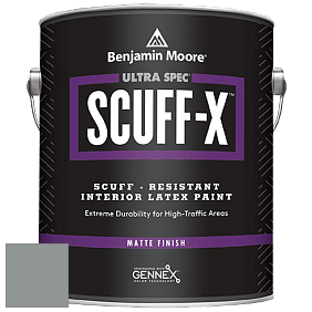 Benjamin Moore 484 Ultra Spec SCUFF-X Interior Matte Finish краска цвет RAL 7042 