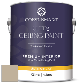COLOR SMART CS 758 ULTRA CEILING PAINT ультраматовая краска цвет AF-390 