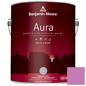 Краска Aura Waterborne Exterior Satin Finish (631) цвет 2076-40 Raspberry Mousse