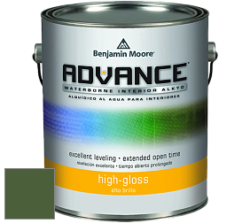Benjamin Moore 794 Advance Interior Paint-High Gloss глянцевая алкидная эмаль цвет NCS S 5540-G30Y 