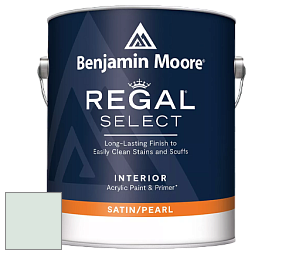 Benjamin Moore 550 Regal Select Waterborne Interior Pearl Finish краска цвет 842 Green Cast
