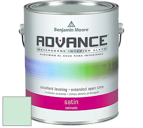 Benjamin Moore 792 Advance Interior Paint-Satin эмаль цвет 2036-60 Surf Green