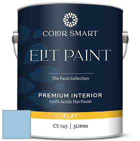 COLOR SMART CS 745 ELIT PAINT глубокоматовая моющаяся краска цвет NCS S 1030-R90B 
