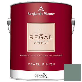Краска Benjamin Moore 550 Regal Select Waterborne Interior Pearl Finish краска цвет 706 Cedar Mountains