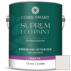 Краска COLOR SMART CS 619 SUPREM ECO PAINT матовая краска цвет 2114-70 Venetian Marble