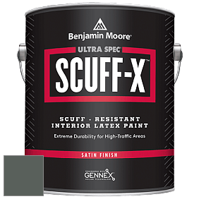 Benjamin Moore 486 Ultra Spec SCUFF-X Interior Satin Finish краска цвет NCS S 7005-G 