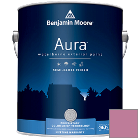 Краска Aura Waterborne Exterior Semi-Gloss Finish (632) цвет 2085-40 Taste of Berry