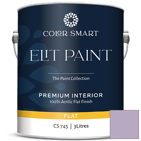 Краска COLOR SMART CS 745 ELIT PAINT глубокоматовая моющаяся краска цвет 2072-50 Lavender Lipstick