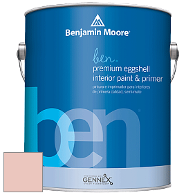 Benjamin Moore Ben W626 Premium Interior Latex Eggshell краска цвет 044 Frosted Rose