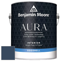 Benjamin Moore Aura 524 Waterborne Interior Eggshell Finish краска цвет NCS S 7020-R80B 
