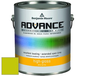 Benjamin Moore 794 Advance Interior Paint-High Gloss глянцевая алкидная эмаль цвет 2026-30 Snow Cone Green
