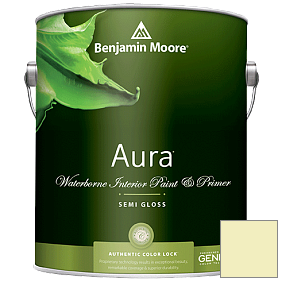 Краска Aura Waterborne Interior Semi-gloss Finish (528) цвет 2026-60 Summer Lime