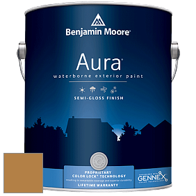 Benjamin Moore Aura 632 Waterborne Exterior Semi-Gloss Finish краска цвет 2160-20 Turmeric