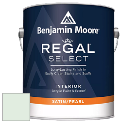 Benjamin Moore 550 Regal Select Waterborne Interior Pearl Finish краска цвет 2035-70 Italian Ice Green