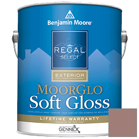 Краска Regal Select Exterior Paint-Moor GloSoft Gloss Finish (W096) цвет 2101-40 Almond Beige