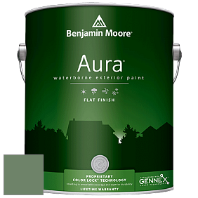 Benjamin Moore Aura 629 Waterborne Exterior Flat Finish краска цвет HC-127 BM HC-127