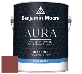 Benjamin Moore Aura 524 Waterborne Interior Eggshell Finish краска цвет 2172-10 Copper Clay