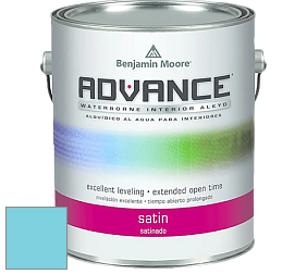 Benjamin Moore 792 Advance Interior Paint-Satin эмаль цвет NCS S 0540-B10G 