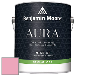 Benjamin Moore Aura 528 Waterborne Interior Semi-gloss Finish краска цвет 2003-50 Coral Pink