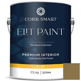 Краска COLOR SMART CS 745 ELIT PAINT глубокоматовая моющаяся краска цвет 2148-10 Foot Hills