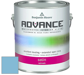 Benjamin Moore 792 Advance Interior Paint-Satin эмаль цвет 2061-50 Tidal Wave