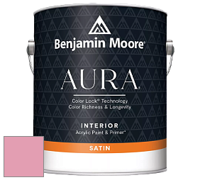 Benjamin Moore Aura 526 Waterborne Interior Satin Finish покрытие цвет NCS S 1040-R20B 