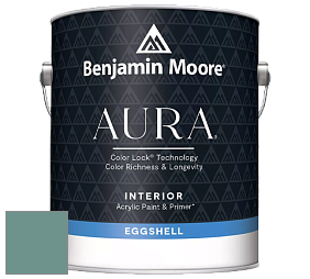 Benjamin Moore Aura 524 Waterborne Interior Eggshell Finish краска цвет NCS S 4020-B70G 