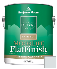 Краска Regal Select Exterior Paint-MoorLife Flat Finish (W105) цвет 1436 Whirlpool