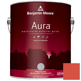 Краска Aura Waterborne Exterior Satin Finish (631) цвет 007 Piñata