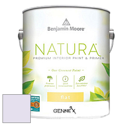 Benjamin Moore 514 Natura Interior Semi-Gloss Finish краска цвет 2071-70 Misty Lilac