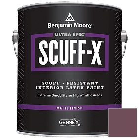 Краска Ultra Spec SCUFF-X Interior Matte Finish (484) цвет 1365 BordÃ©aux Red