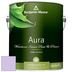 Benjamin Moore Aura 528 Waterborne Interior Semi-gloss Finish краска цвет NCS S 0530-R50B 