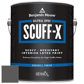 Benjamin Moore 485 Ultra Spec SCUFF-X Interior Eggshell Finish краска цвет 2134-30 Iron Mountain
