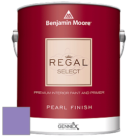 Benjamin Moore 550 Regal Select Waterborne Interior Pearl Finish краска цвет 2071-40 Crocus Petal Purple