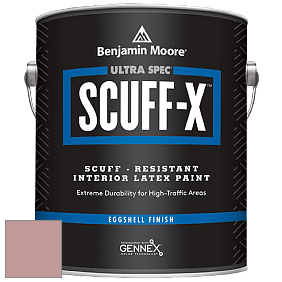 Benjamin Moore 485 Ultra Spec SCUFF-X Interior Eggshell Finish краска цвет 2092-50 Titanic Rose