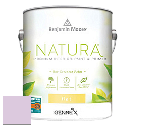 Benjamin Moore 514 Natura Interior Semi-Gloss Finish краска цвет 2073-60 Pale Iris