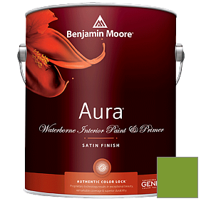 Краска Aura Waterborne Interior Satin Finish (526) цвет 2029-20 Baby Fern