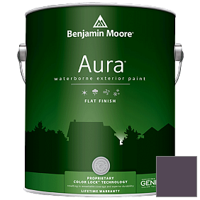 Краска Aura Waterborne Exterior Flat Finish (629) цвет 2072-20 Black Raspberry