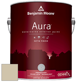 Benjamin Moore Aura 631 Waterborne Exterior Satin Finish краска цвет AF-95 