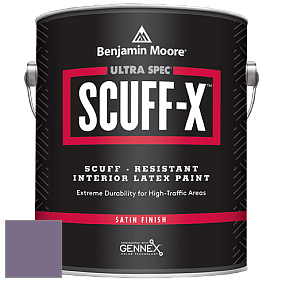 Benjamin Moore 486 Ultra Spec SCUFF-X Interior Satin Finish краска цвет 1385 Cupid's Dart