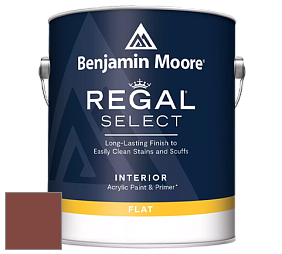 Benjamin Moore 547 Regal Select Waterborne Interior Flat Finish краска цвет NCS S 5040-Y80R 