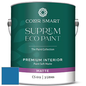 COLOR SMART CS 619 SUPREM ECO PAINT матовая краска цвет 2064-30 Ol' Blue Eyes