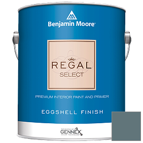 Краска Regal Select Waterborne Interior Eggshell Finish (549) цвет 1637 Blue Spruce