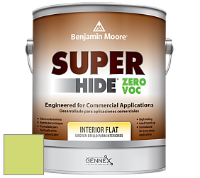 Benjamin Moore 355 Super Hide Zero Voc Interior Flat краска цвет NCS S 0550-G50Y 