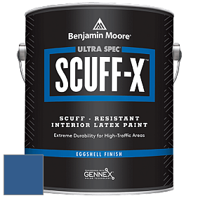 Benjamin Moore 485 Ultra Spec SCUFF-X Interior Eggshell Finish краска цвет 2065-20 Dark Royal Blue
