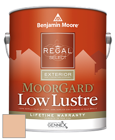 Benjamin Moore W103 Regal Select Exterior Paint-MoorGard Low Lustre Finish краска цвет 2166-50 Creamy Orange