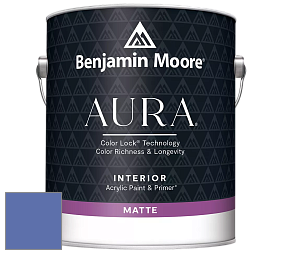 Benjamin Moore Aura 522 Interior Paint - Matte краска цвет NCS S 3050-R70B 
