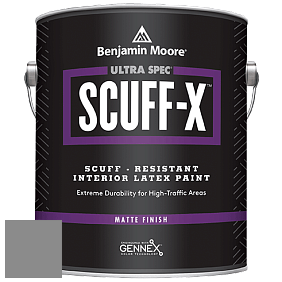Benjamin Moore 484 Ultra Spec SCUFF-X Interior Matte Finish краска цвет NCS S 5000-N 