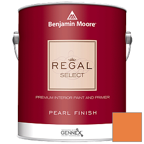 Краска Regal Select Waterborne Interior Pearl Finish (550) цвет 2015-30 Calypso Orange